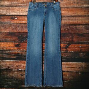 Southpole Y2K Jeans 11 Low Rise Boot Cut Blue Denim Stretch